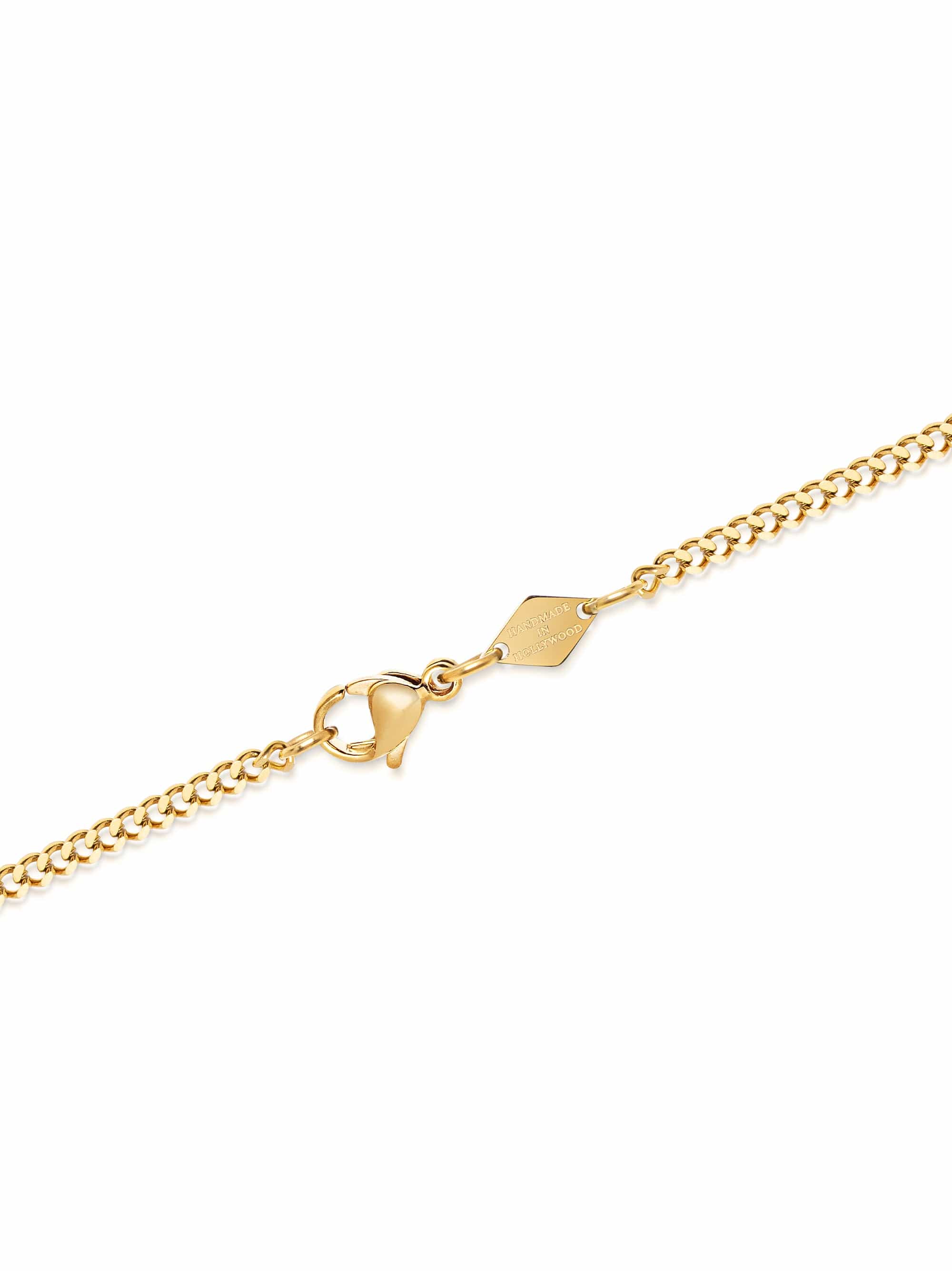Nialaya Men's Necklace Men's Gold Cuban Link Chain in 2mm