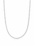 Men's Silver Cuban Link Chain in 3mm