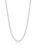 Men's Silver Figaro Chain in 3mm