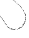 Nialaya Men's Necklace Men's Stainless Steel Cable Chain