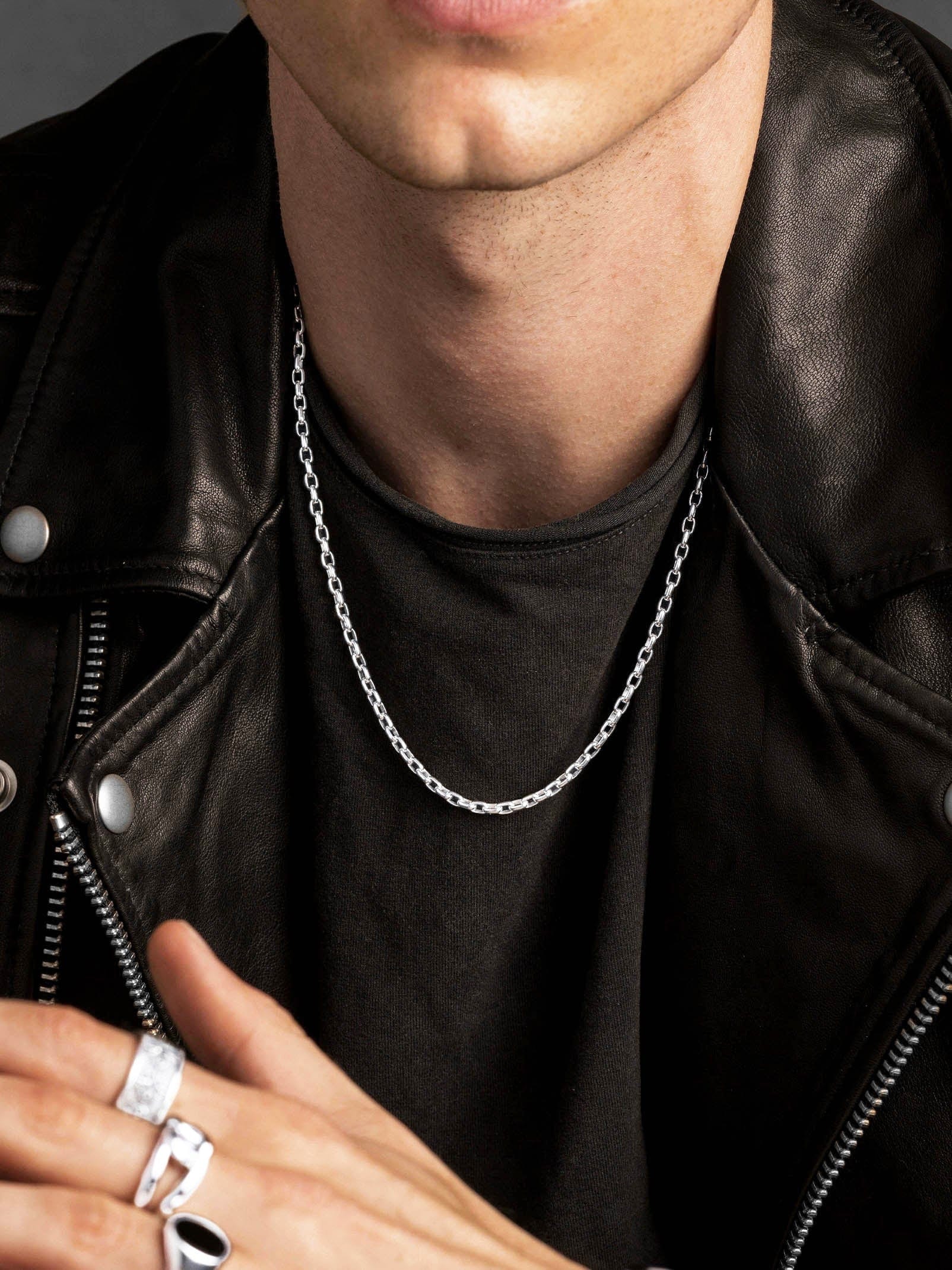 Sterling Silver Thin Cable Chain - Main Image