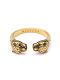 Nialaya Men's Ring Men's Gold Panther Ring