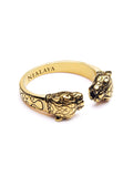 Nialaya Men's Ring Men's Gold Panther Ring