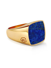 Nialaya_Mens_Gold_Signet_Ring_with_Blue_Lapis_Video