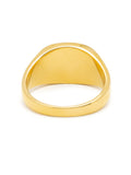 Nialaya Men's Ring Men's Hexagon Ring with Onyx