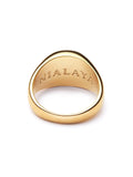 Nialaya Men's Ring Men's Limited Edition X Engraved Ring 12 MRING_089