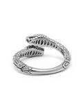 Nialaya Men's Ring Men's Stainless Steel Vintage Snake Ring