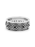 Nialaya Men's Ring Men's Sterling Silver Dorje Ring