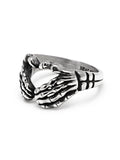 Nialaya Men's Ring Men's Vintage Skeleton Ring