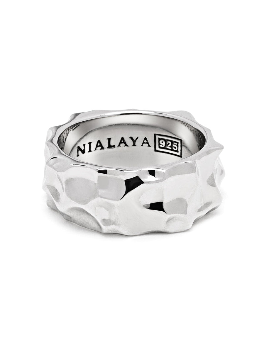 Sculpted Sterling Silver Ring