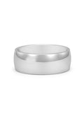 Nialaya Men's Ring Silver Band Ring