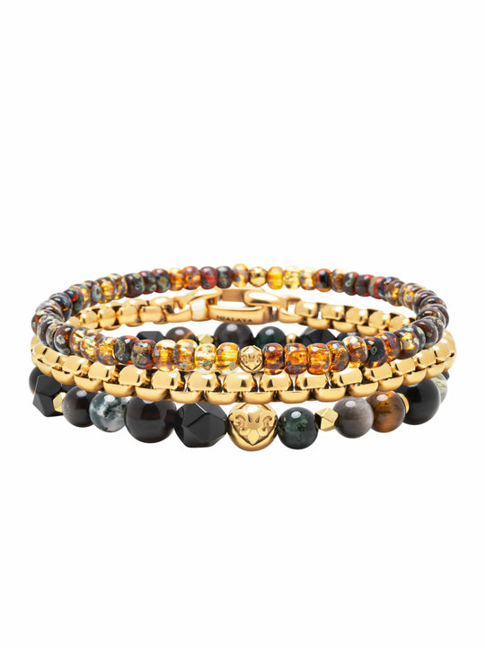 Men’s Bracelet Stacks, Stackable Bracelets for Men | Nialaya Jewelry
