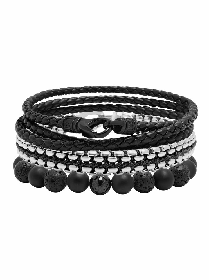Men’s Bracelet Stacks, Stackable Bracelets for Men | Nialaya Jewelry