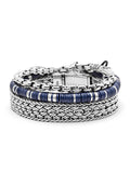 Nialaya Men's Stack Bracelet The New York Stack