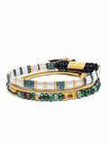 Nialaya Men's Stack Bracelet The Santa Teresa Stack