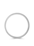 Nialaya Women's Bangle Classic 12mm Round Bangle in Silver Classic 12mm Round Bangle in Silver One Size WBANG_084