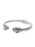 Women's Panther Bangle in Silver