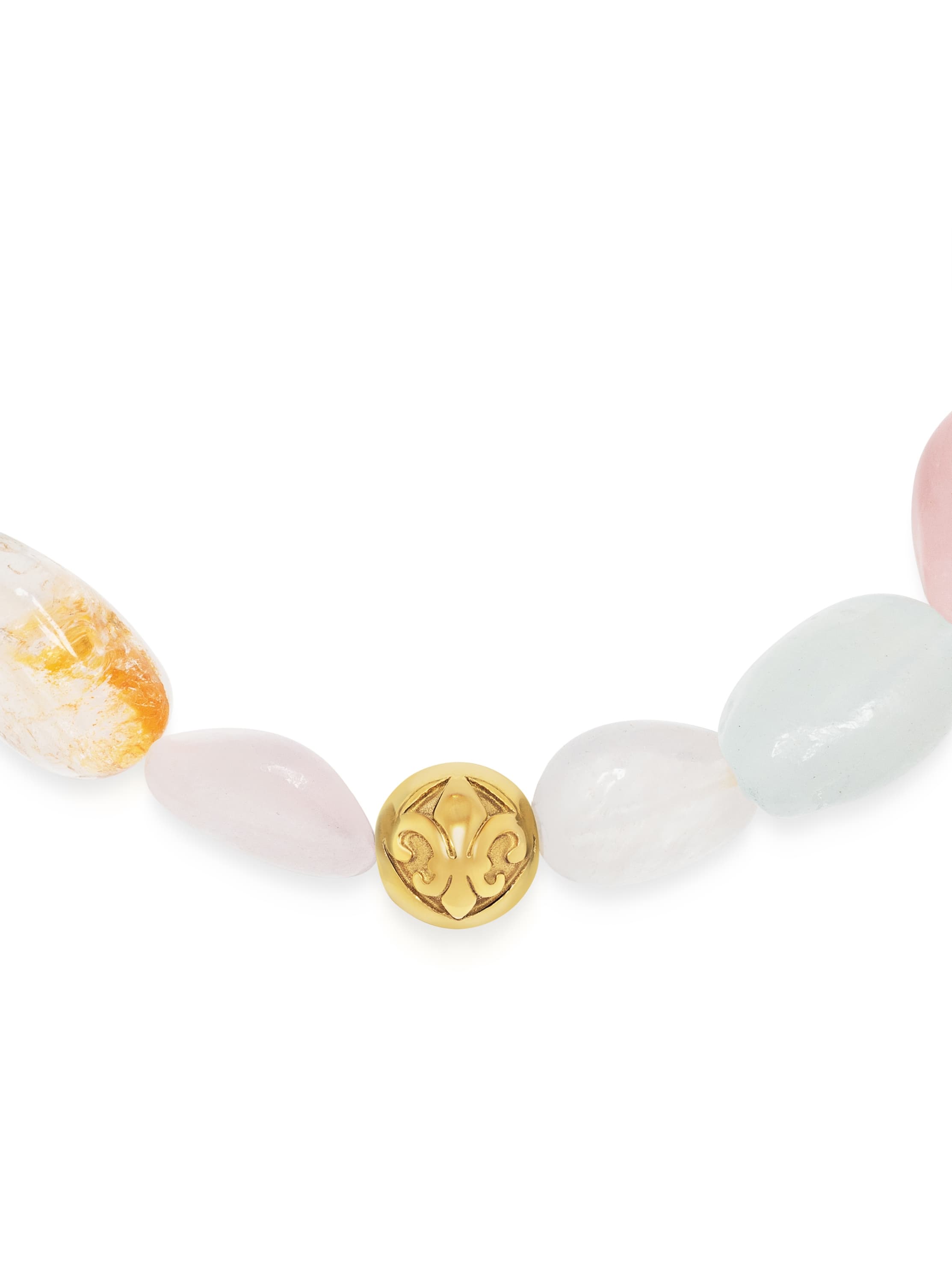 Nialaya Women's Beaded Bracelet Multicolor Beryl Gemstone Bracelet Multicolor Beryl Gemstone Bracelet