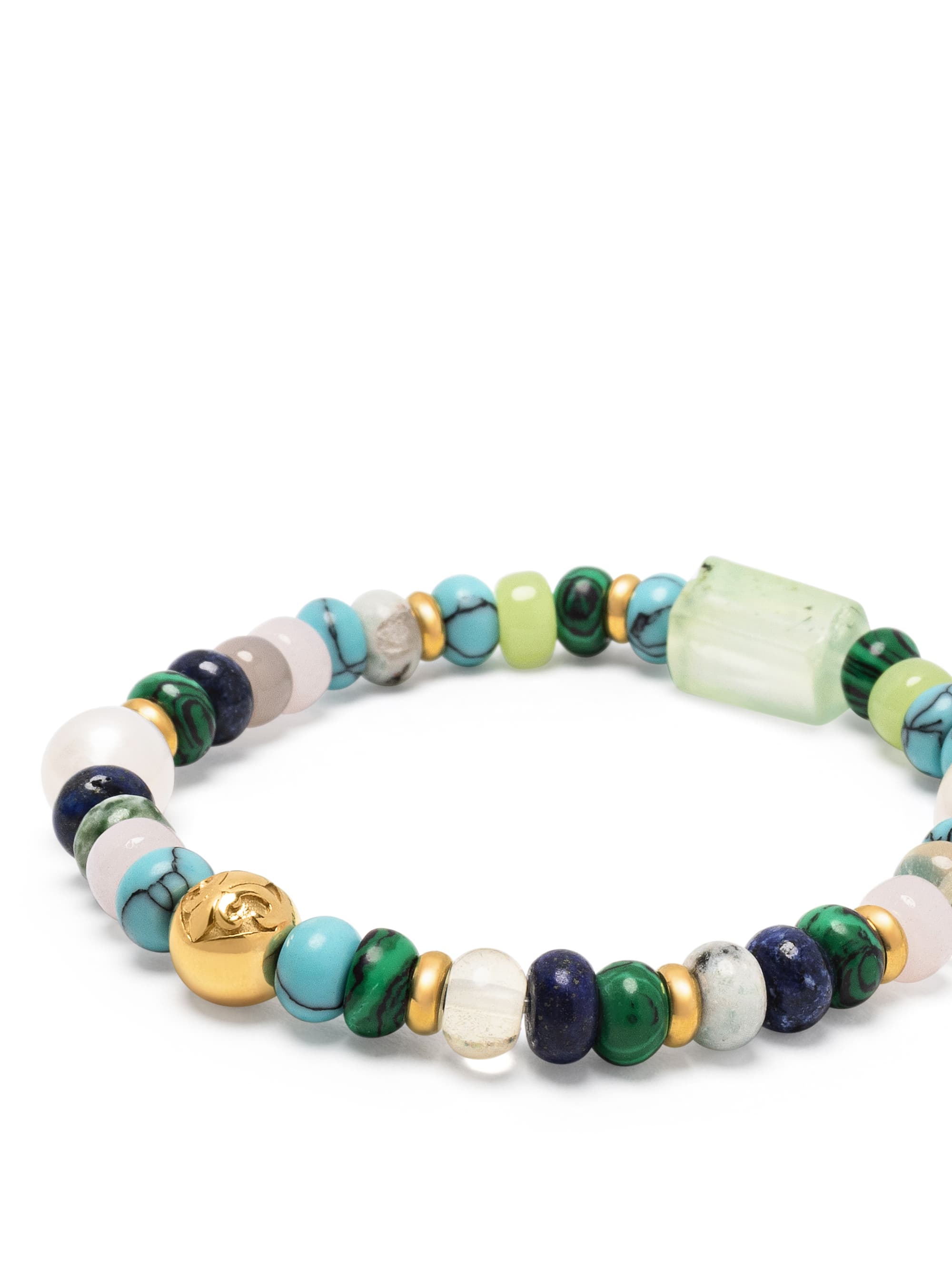 Nialaya Women's Beaded Bracelet Ocean Mosaic Wristband Ocean Mosaic Wristband