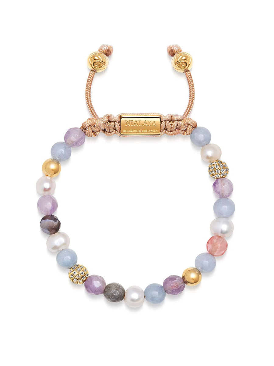 Pastel Pearl Beaded Bracelet
