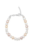 Women's Pastel Pearl Bracelet