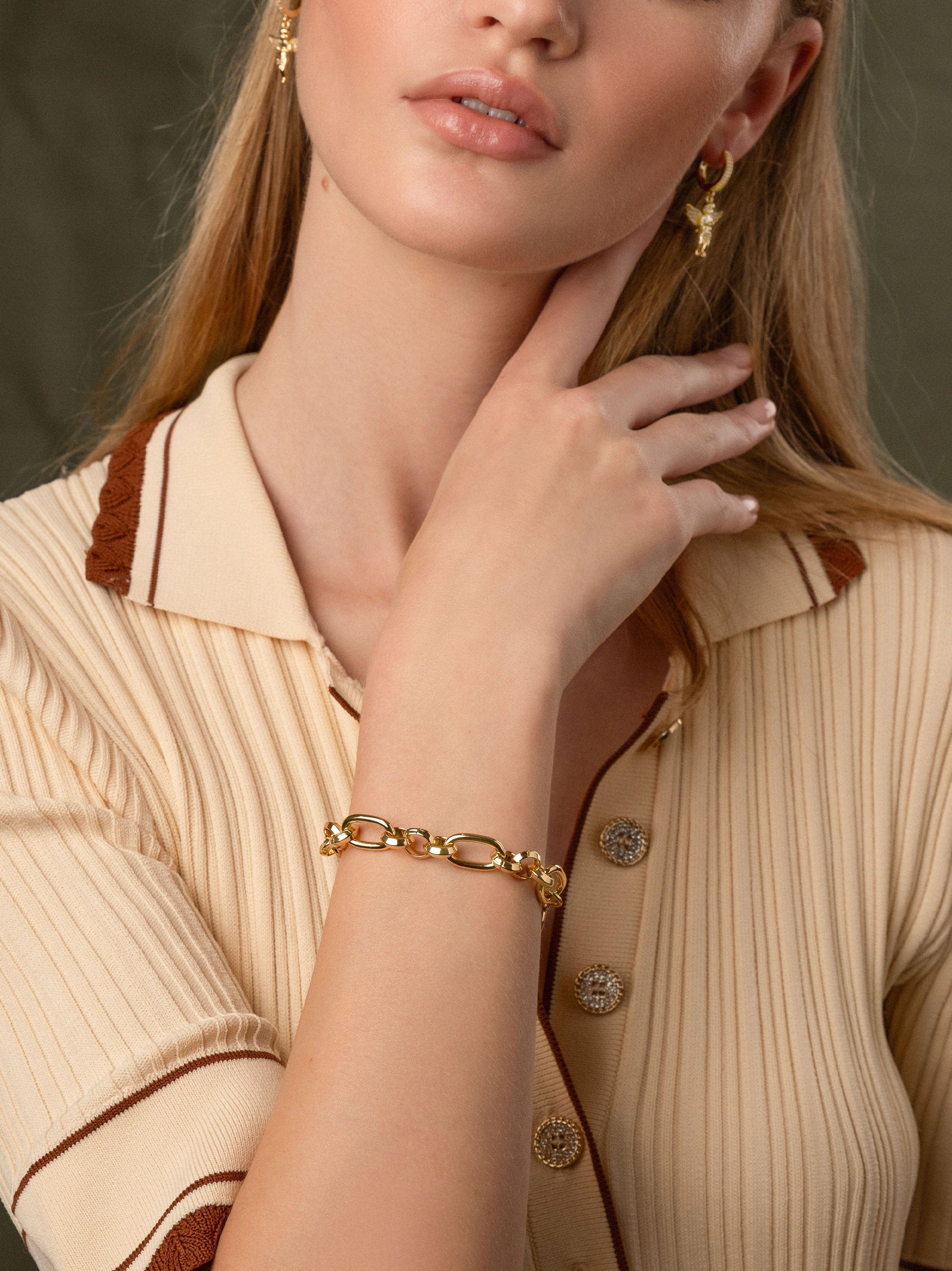 T bar bracelet on sale