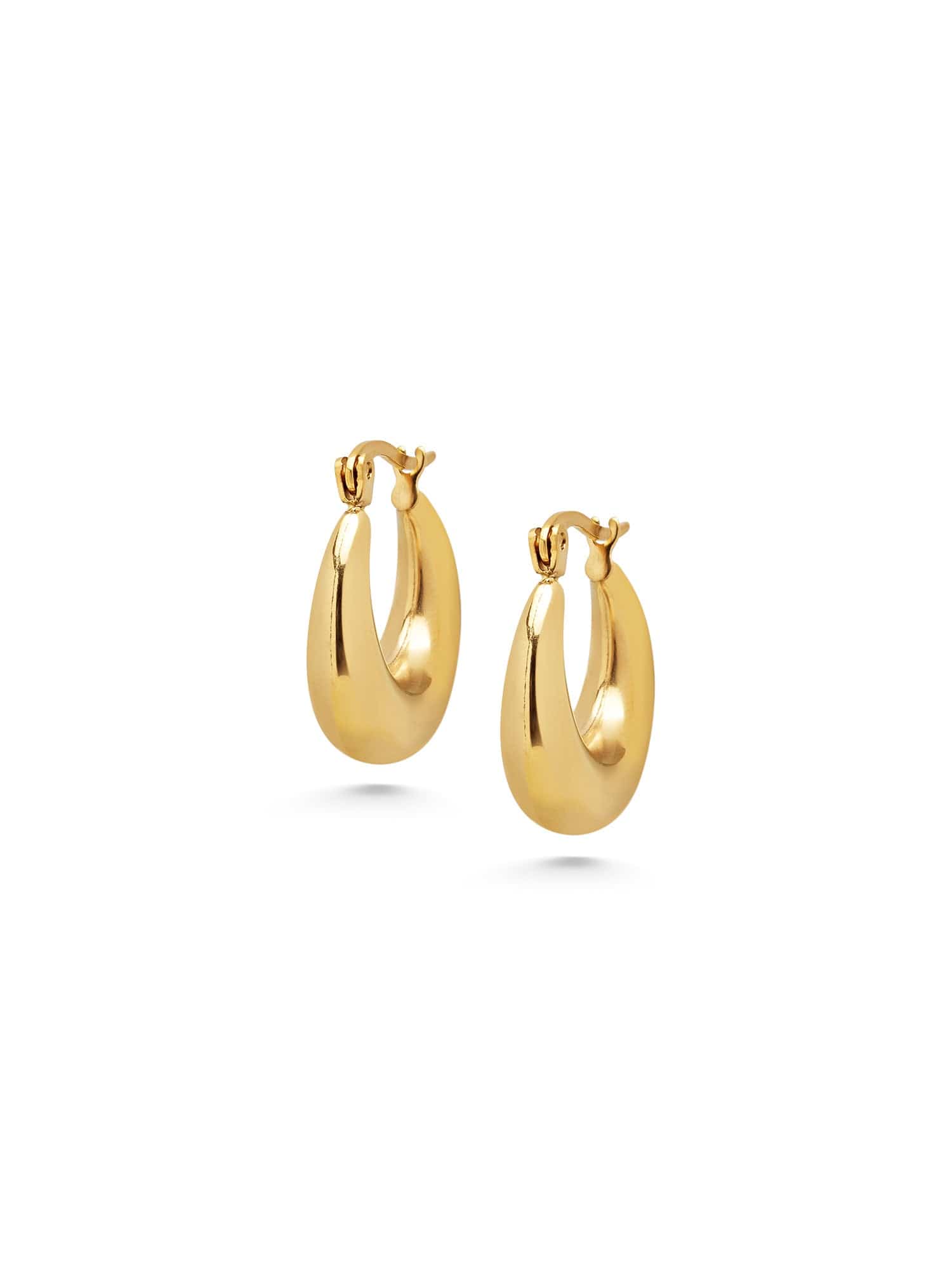 Nialaya Women's Earrings Women's Dome Hoops