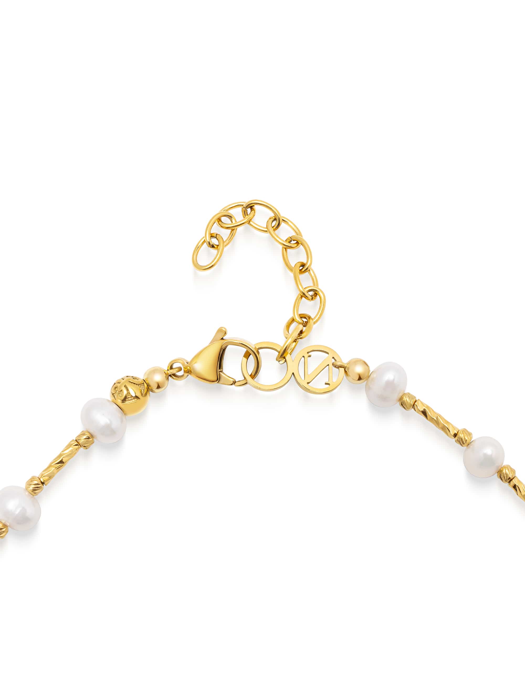 Nialaya Women's Necklace Amalfi Pearl Choker Amalfi Pearl Choker 15 Inches / 38.1 cm WNECK_343