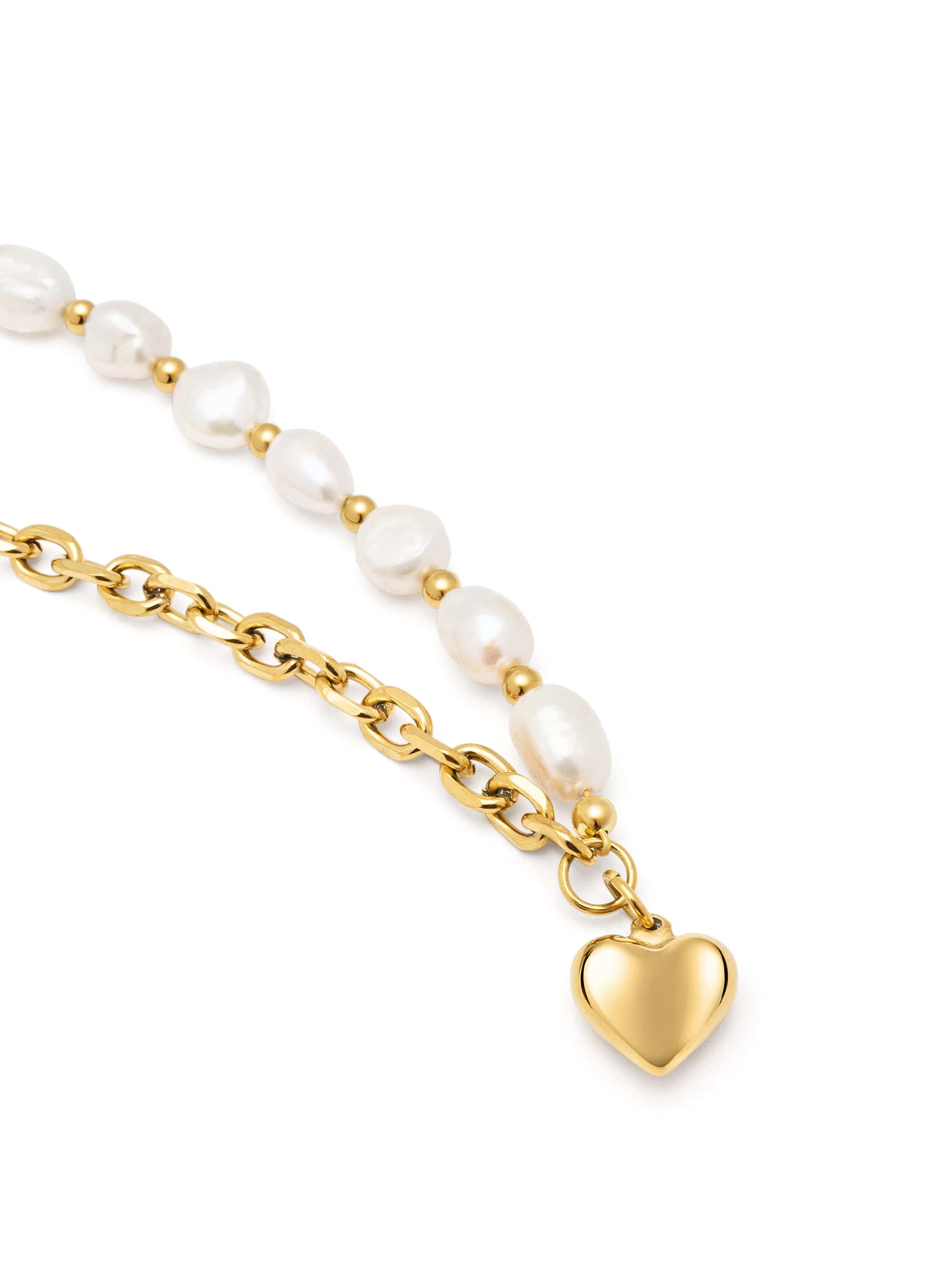 Nialaya Women's Necklace Baroque Love Choker Baroque Love Choker 15 Inches / 38.1 cm WNECK_333
