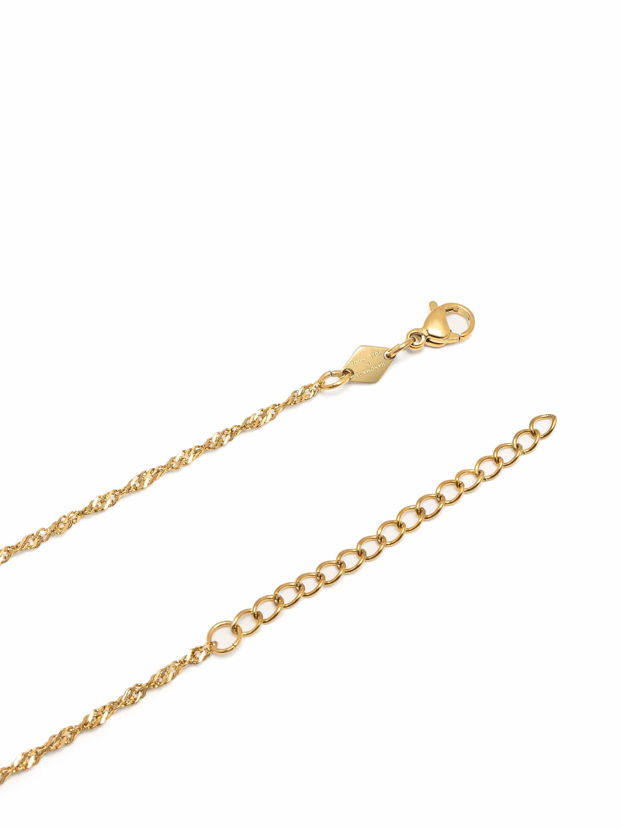 Nialaya Women's Necklace Gold Evil Eye Pendant Necklace Gold Evil Eye Pendant Necklace 16 Inches / 40.64 cm WNECK_349
