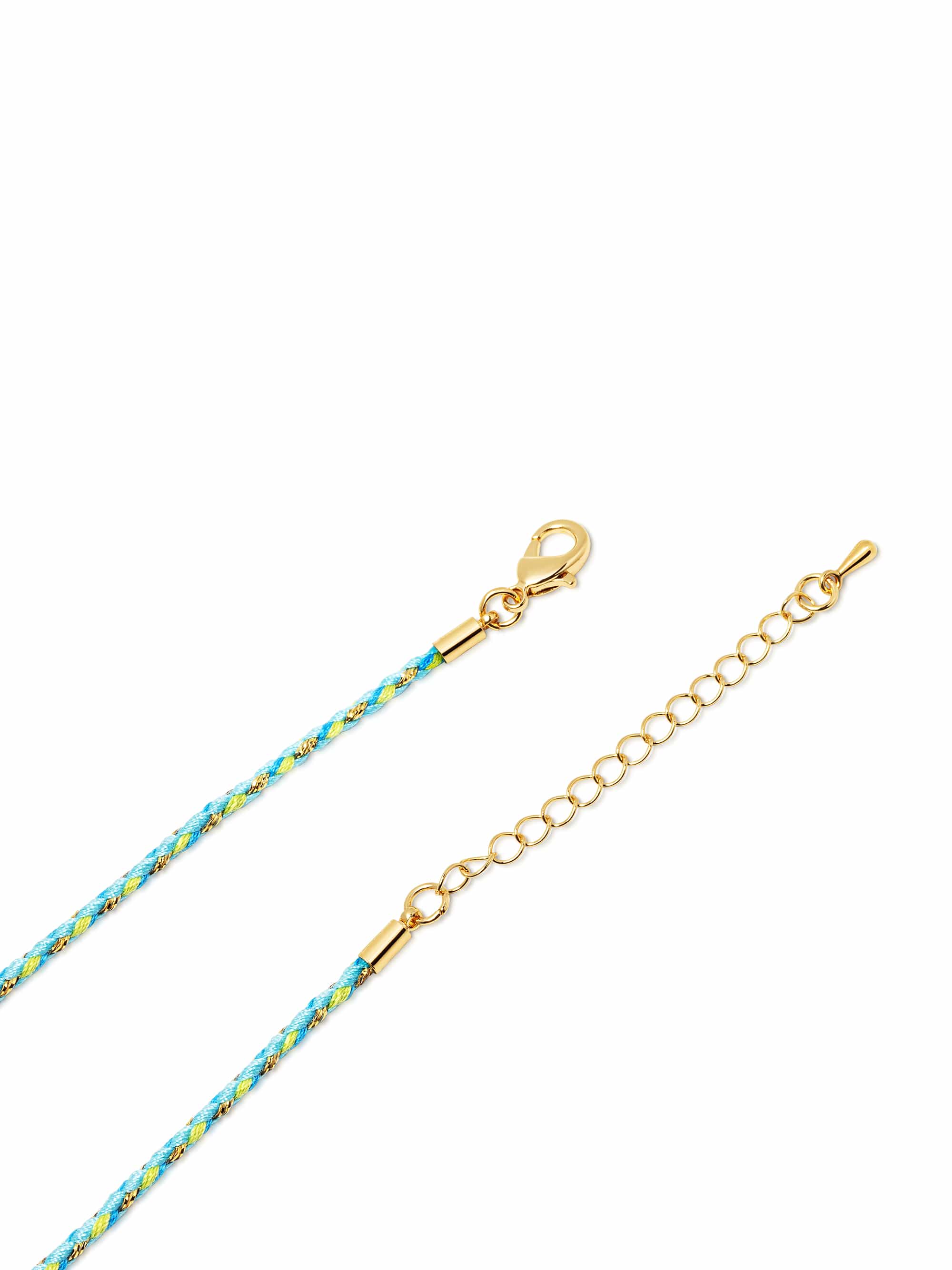 Nialaya Women's Necklace Green Evil Eye Necklace Green Evil Eye Necklace 16 Inches / 40.64 cm WNECK_341