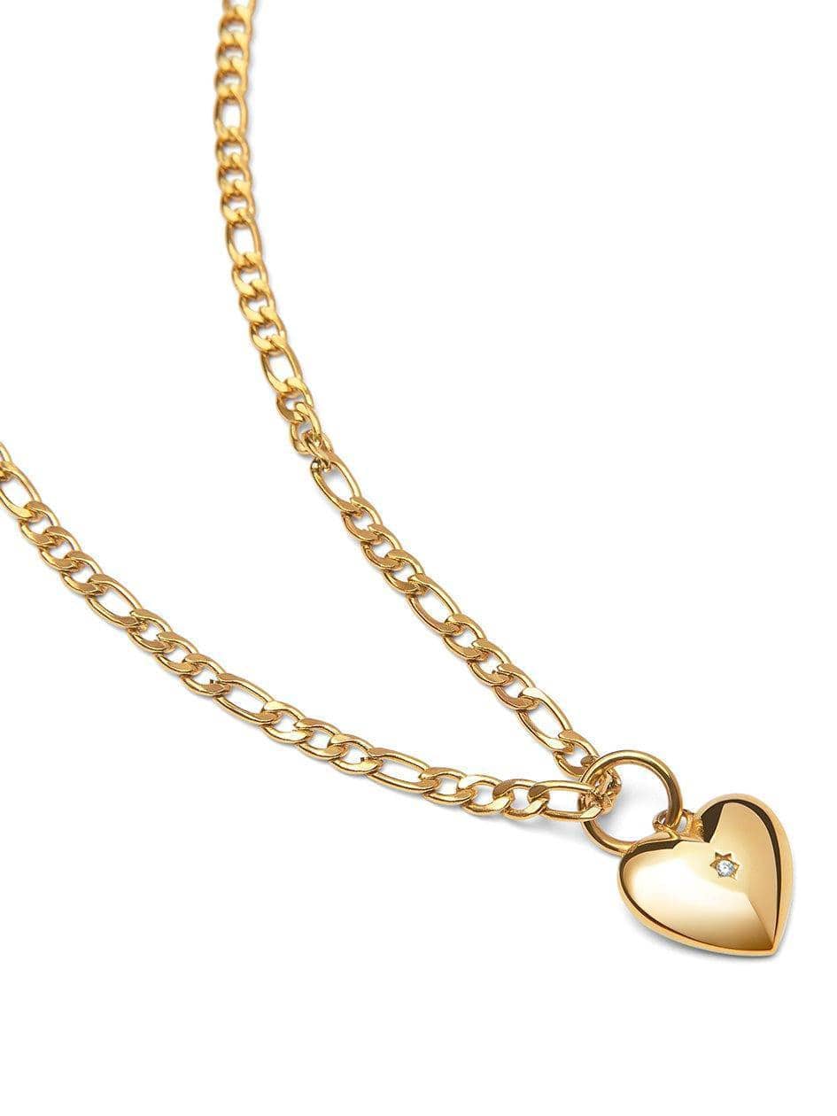 Nialaya Women's Necklace Skyfall Heart Necklace in Gold Gold WNECK_077