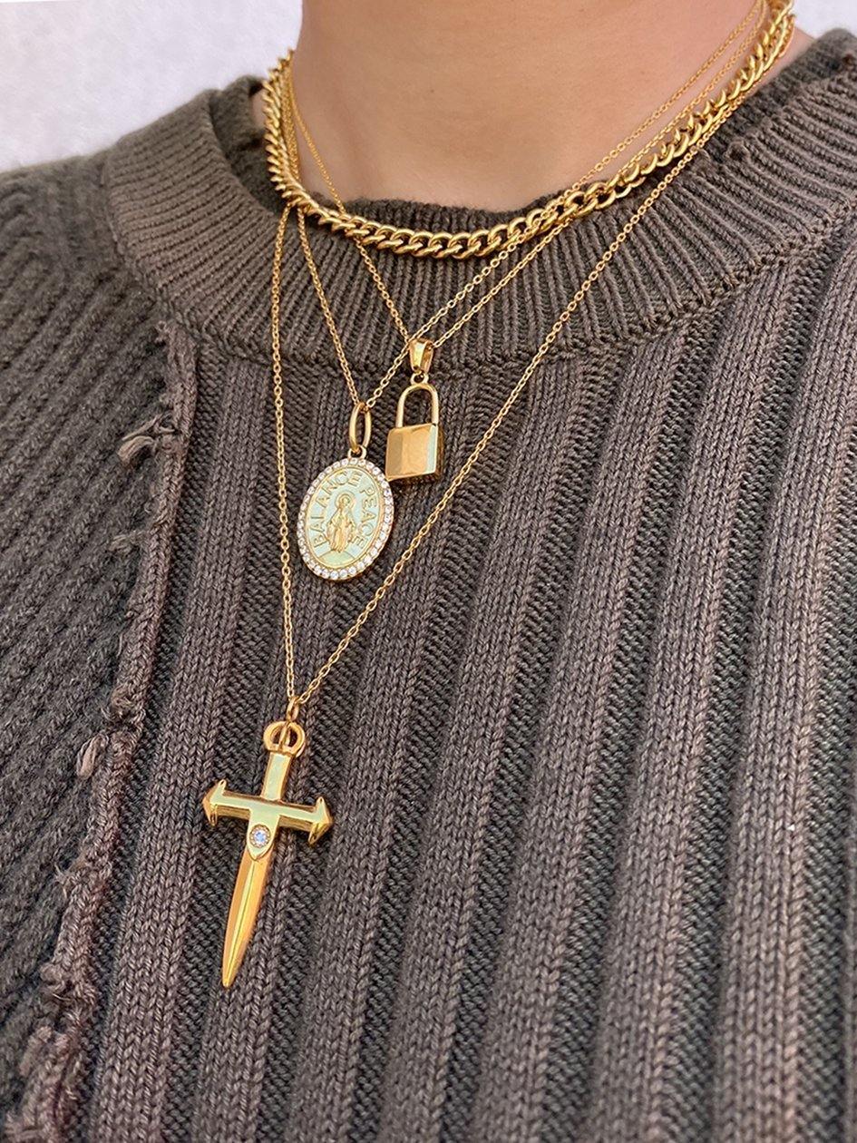 Skyfall Sword Necklace - Main Image