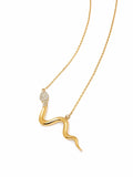 Nialaya Women's Necklace Snake Necklace Gold WNECK_042