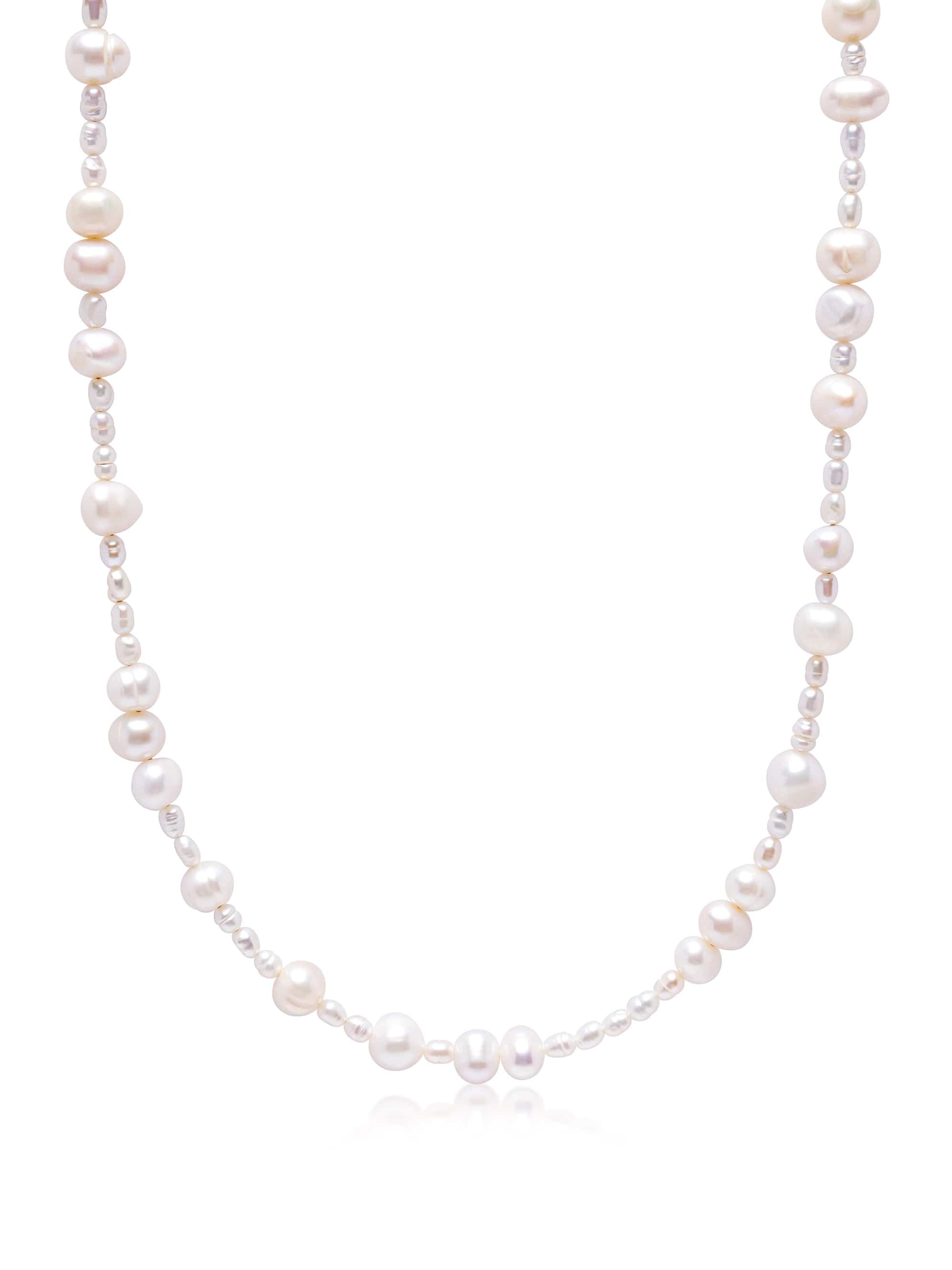 Nialaya Women's Necklace St. Tropez Pearl Choker St. Tropez Pearl Choker 15 Inches / 38.1 cm WNECK_300