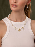 Nialaya Women's Necklace Women's Angel Pearl Choker 20 Inches / 50.8 cm WNECK_278