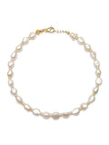 Nialaya Women's Necklace Women's Baroque Pearl Choker 14 Inches / 35.56 cm WNECK_055