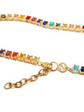 Nialaya Women's Necklace Women's Colorful Tennis Necklace WNECK_264