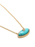 Nialaya Women's Necklace Women's Turquoise Evil Eye Necklace WNECK_260