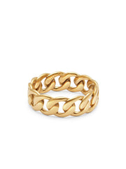 Nialaya_Womens_Chain_Ring_Gold_Video