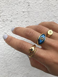 Nialaya Women's Ring Twisted Snake Ring