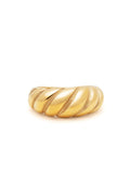 Women's Gold Croissant Ring