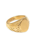 Women's Gold Signet Ring