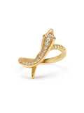 Nialaya Women's Ring Women's Snake Ring with CZ WRING_132