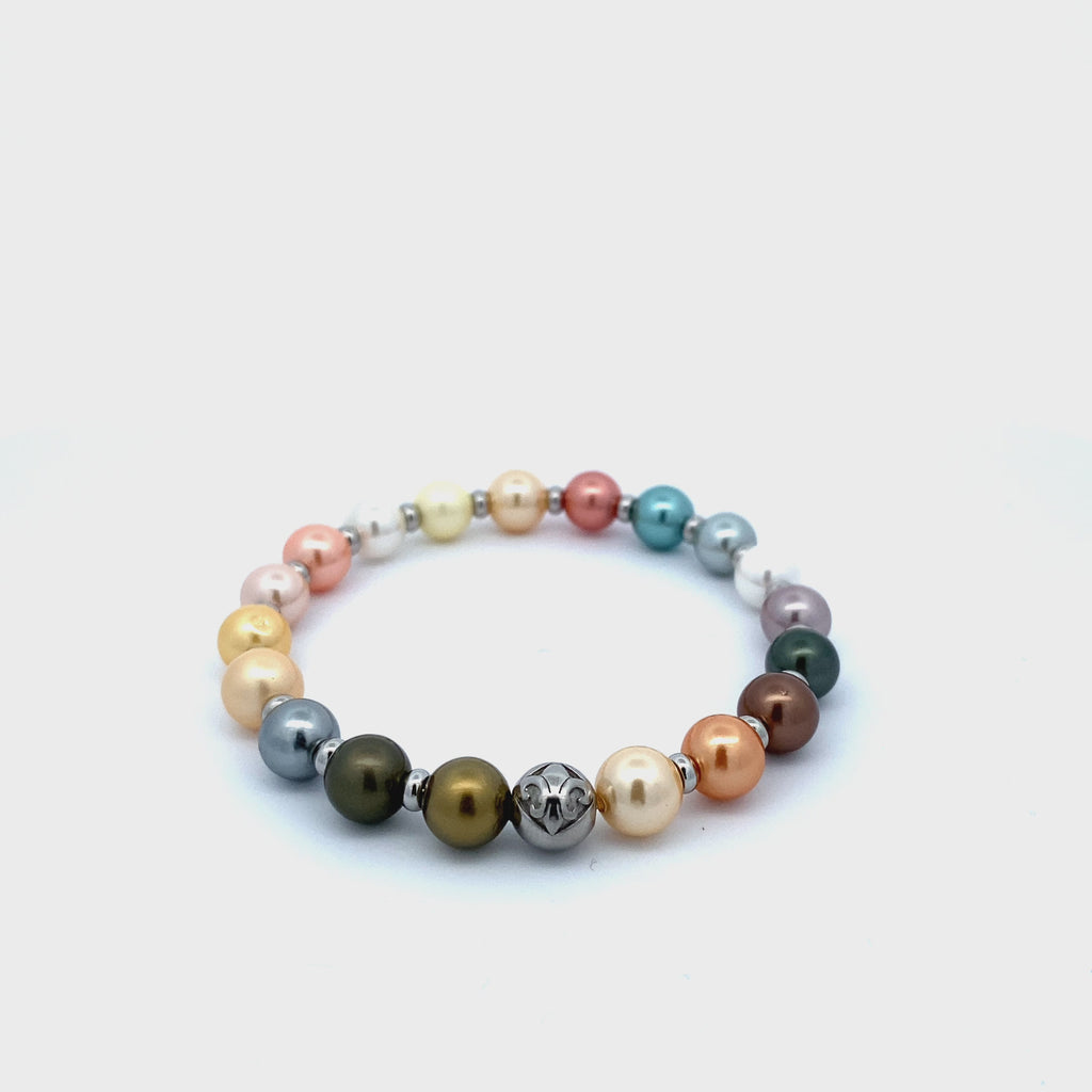 Nialaya_Wristband_with_Pastel_Pearls_and_Silver_Video